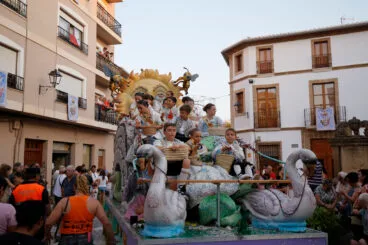 Carrozas y grupos a pie en las fiestas de Gata 2024 153