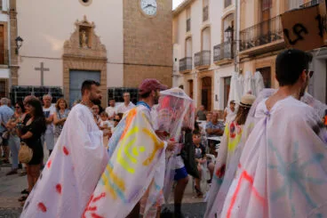 Carrozas y grupos a pie en las fiestas de Gata 2024 30