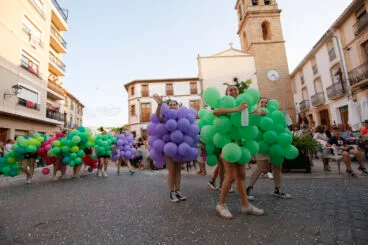 Carrozas y grupos a pie en las fiestas de Gata 2024 69