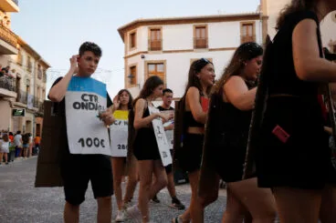 Carrozas y grupos a pie en las fiestas de Gata 2024 75