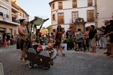 Carrozas y grupos a pie en las fiestas de Gata 2024 84