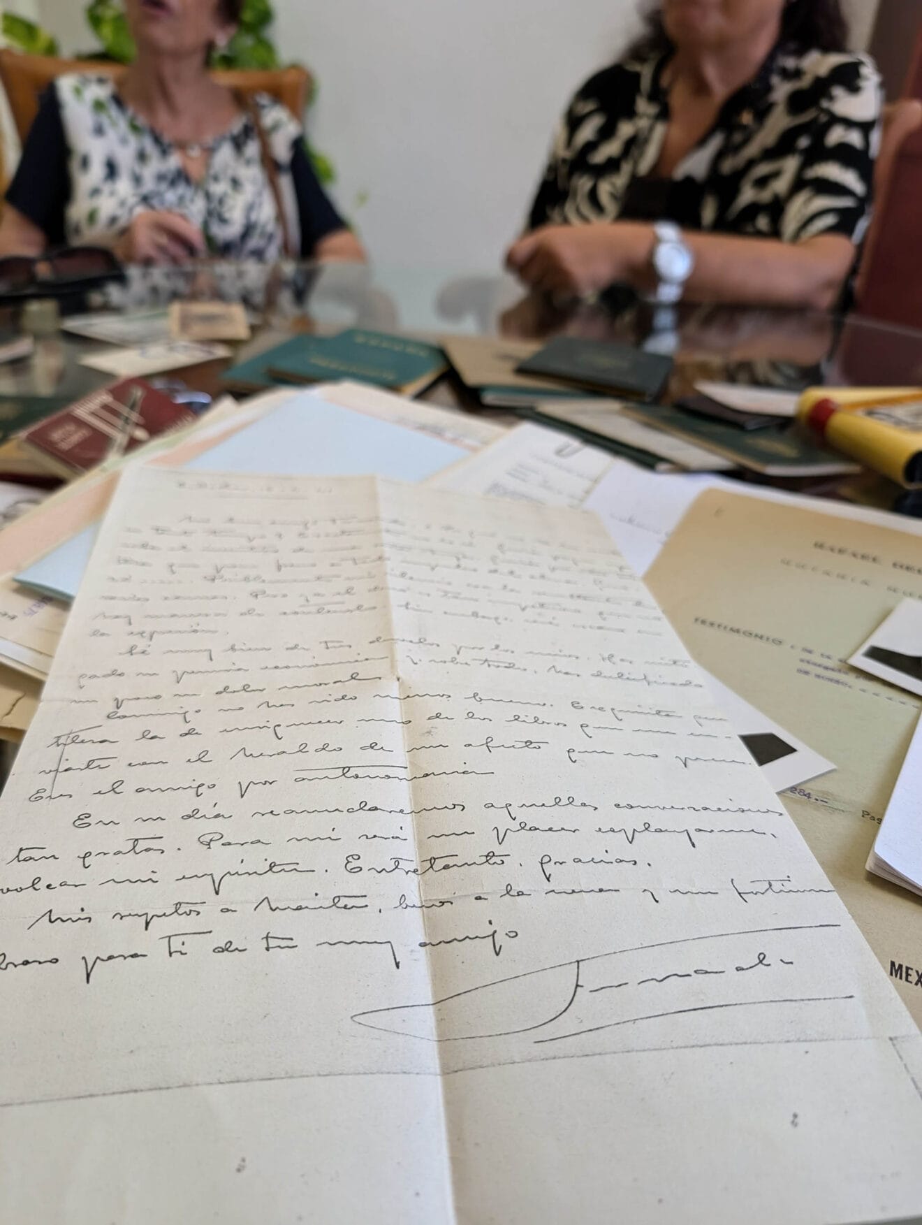 Carta de Fernando Monzó Quilis donada al Arxiu Municipal de Pego