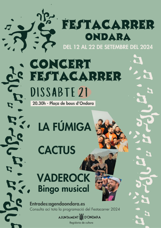 Imagen: Cartel de Festacarrer 2024