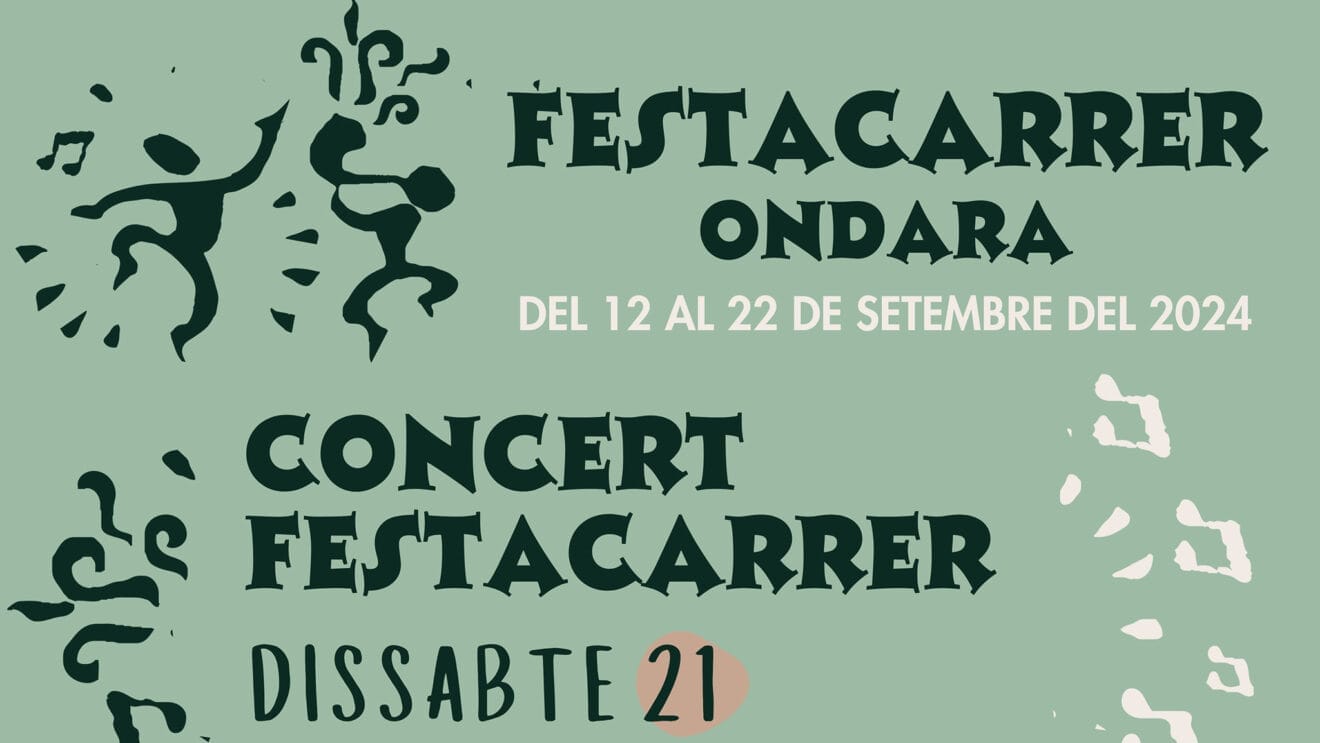 Cartel de Festacarrer 2024 dest