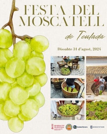 Cartel de la Festa del Moscatell 2024