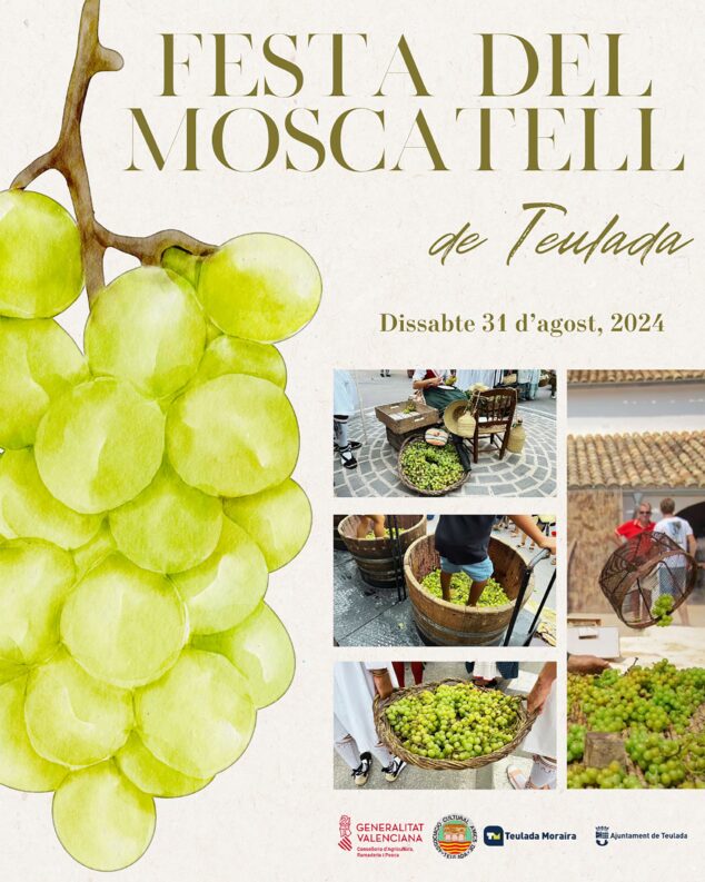 Imagen: Cartel de la Festa del Moscatell 2024