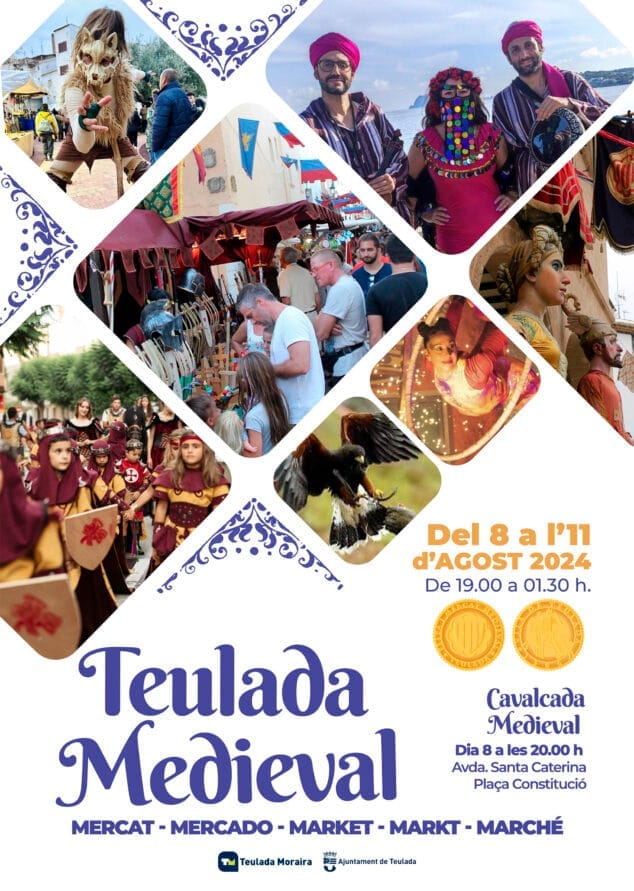 Imagen: Cartel de Teulada Medieval 2024