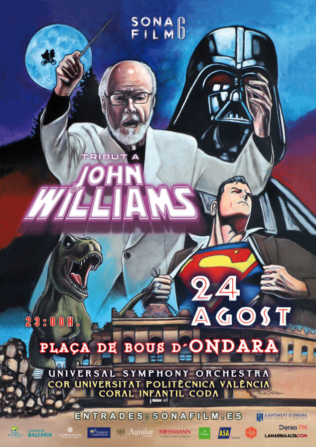 Imagen: Cocierto 'Homenaje a John Williams' del Sonafilm 2024 en Ondara