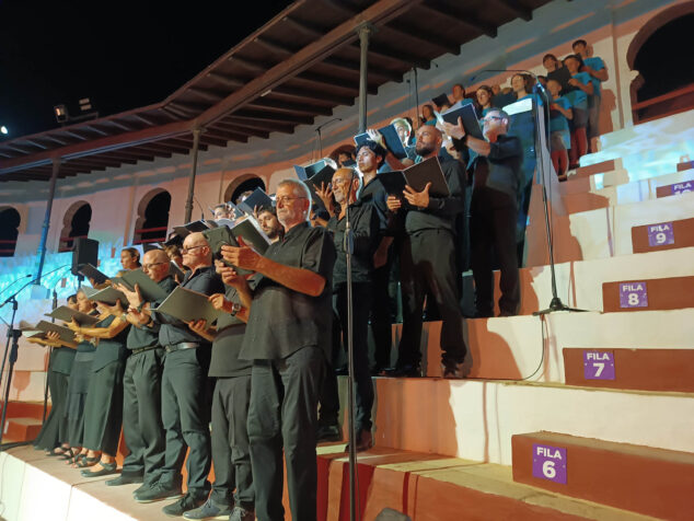 Imagen: Coro de la Universitat Politècnica de València en el Sonafilm 6