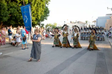 Desfile de Moros y Cristianos Els Poblets 2024 01