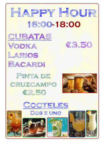 Disfruta de un happy hour mientras participas en el karaoke con tus amigos