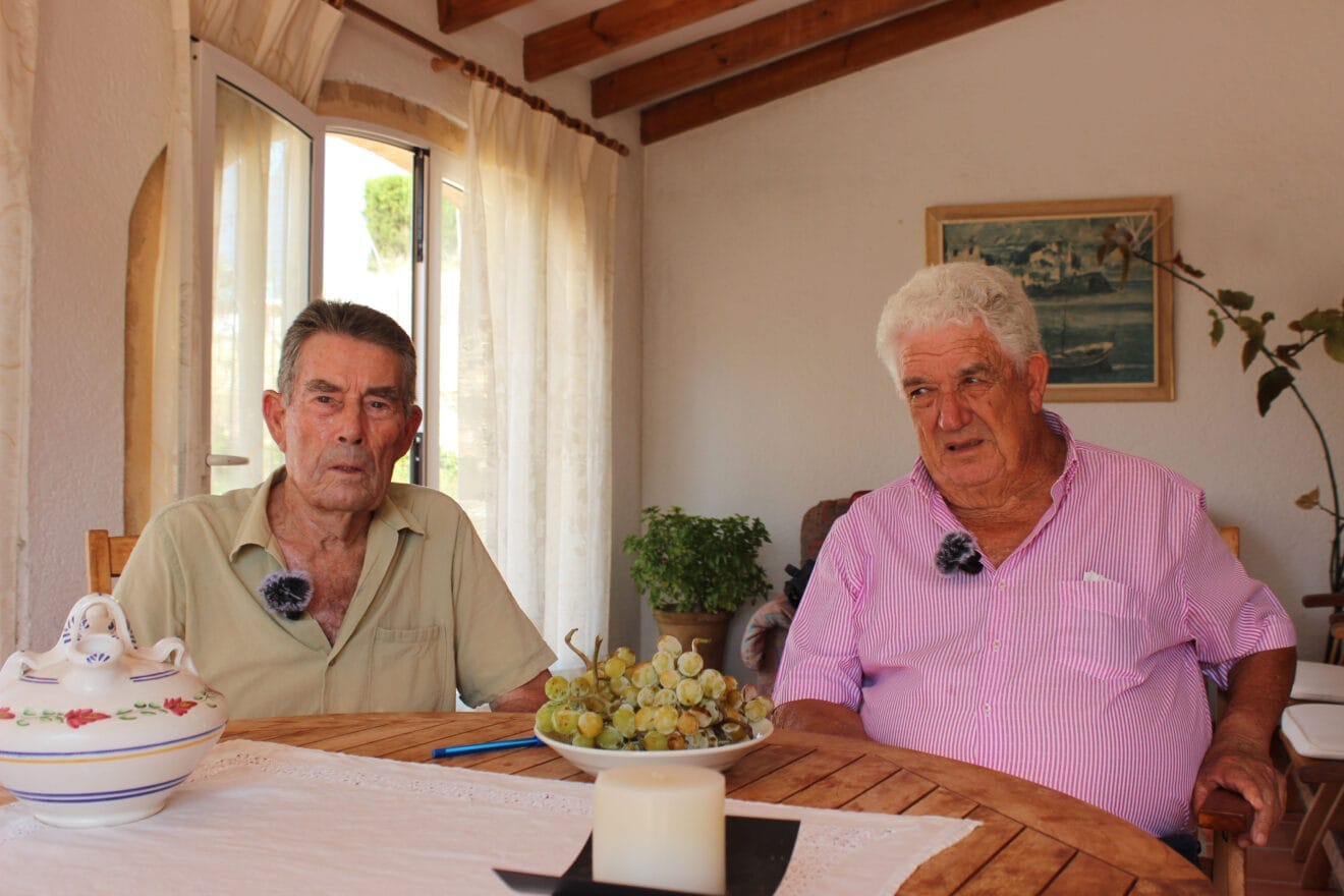 Entrevista a Juan  i Francisco del Poble Nou de Benitatxell
