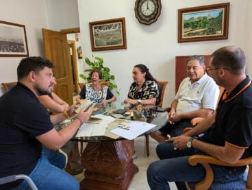 Familiares de Fernando Monzó Quilis en Pego