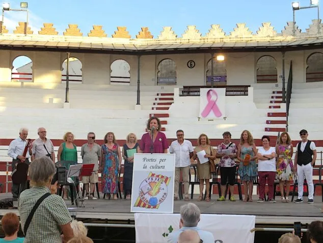 la aecc y poetas por la cultura organizan un recital solidario en ondara