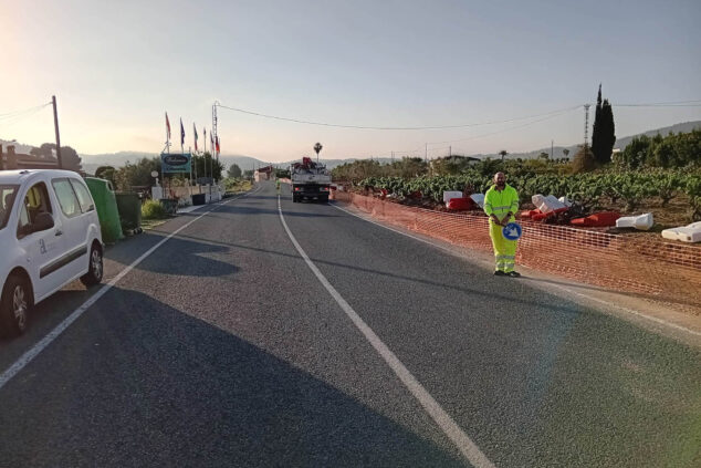 Imagen: Obras del carril ciclo-peatonal entre Xaló y Llíber