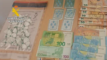 pertenencias incautadas a las detenidas en pedreguer