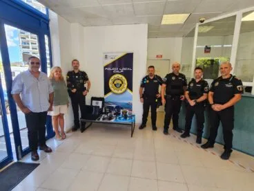 presentacion de la unidad de medios aereos de calp