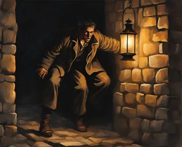 Preso huyendo de la cárcel. Canva.