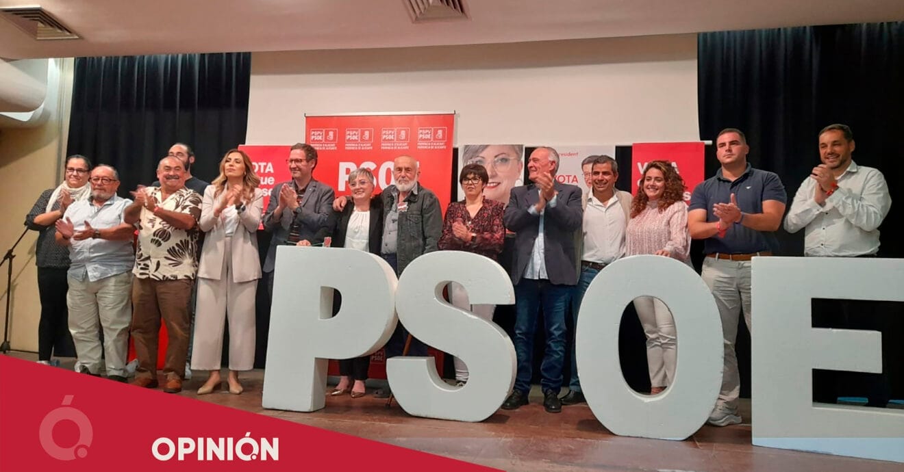 PSPV PSOE de Teulada Moraira en la presentación de campaña electoral de 2023