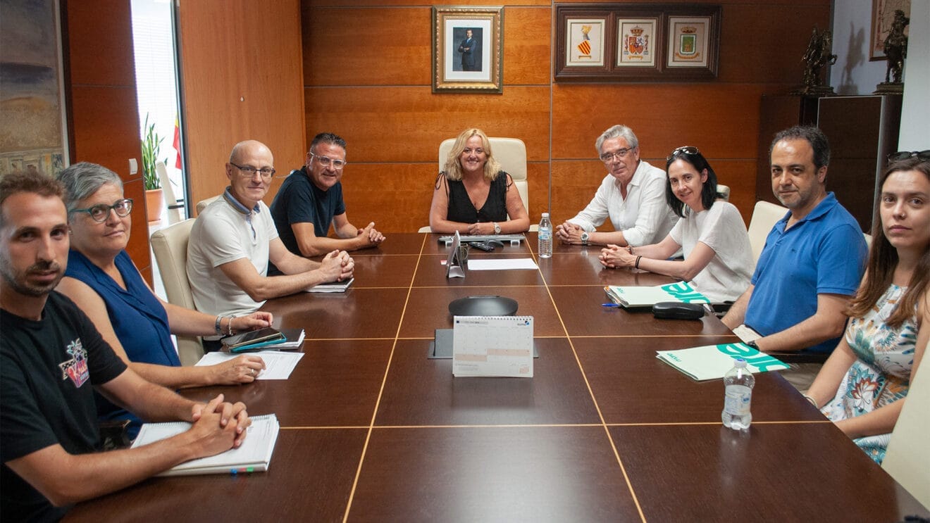 Reunión de Consorci Mare con el Ayuntamiento de Calp dest