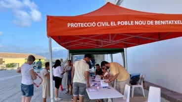 segunda jornada de reparto de agua dest