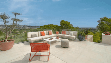 Un espacio de relax con vistas espectaculares a la Costa Blanca