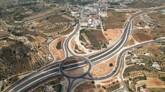 Imagen: Variante de Benissa en el momento de la inauguración de 2022