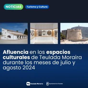 Afluencia de visitantes en Teulada Moraira