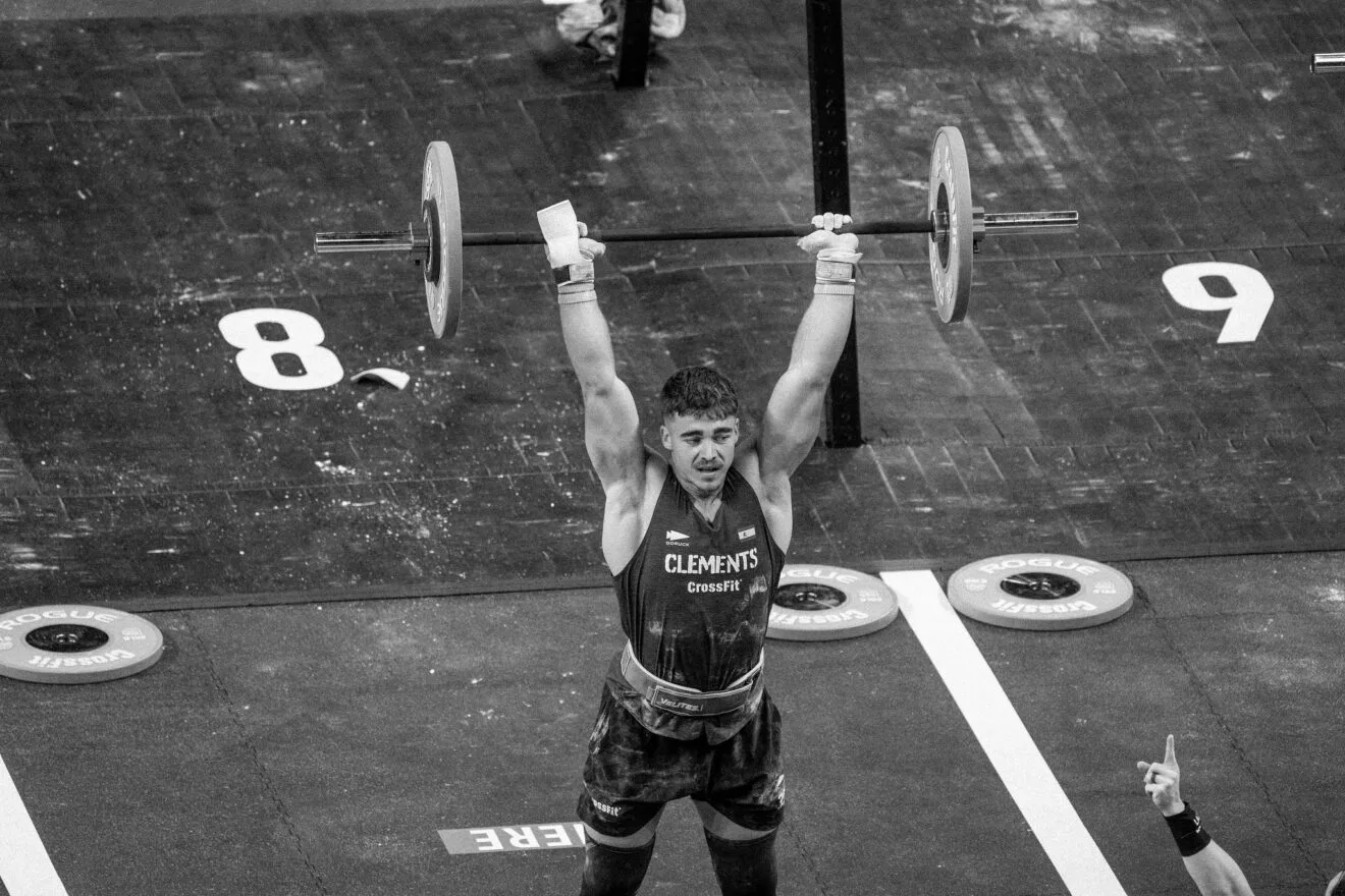 Calum Clements compitiendo en los CrossFit Games 2024