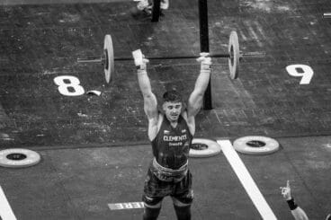 Calum Clements compitiendo en los CrossFit Games 2024