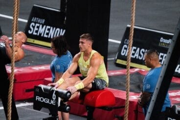 Calum en una prueba de los CrossFit Games 2024