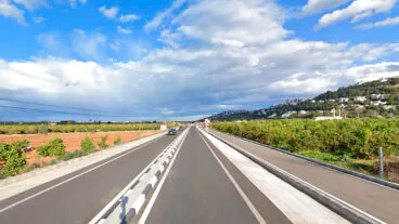 carretera cv 700 en pego