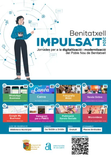Cartel de Benitatxell Impulsa’t