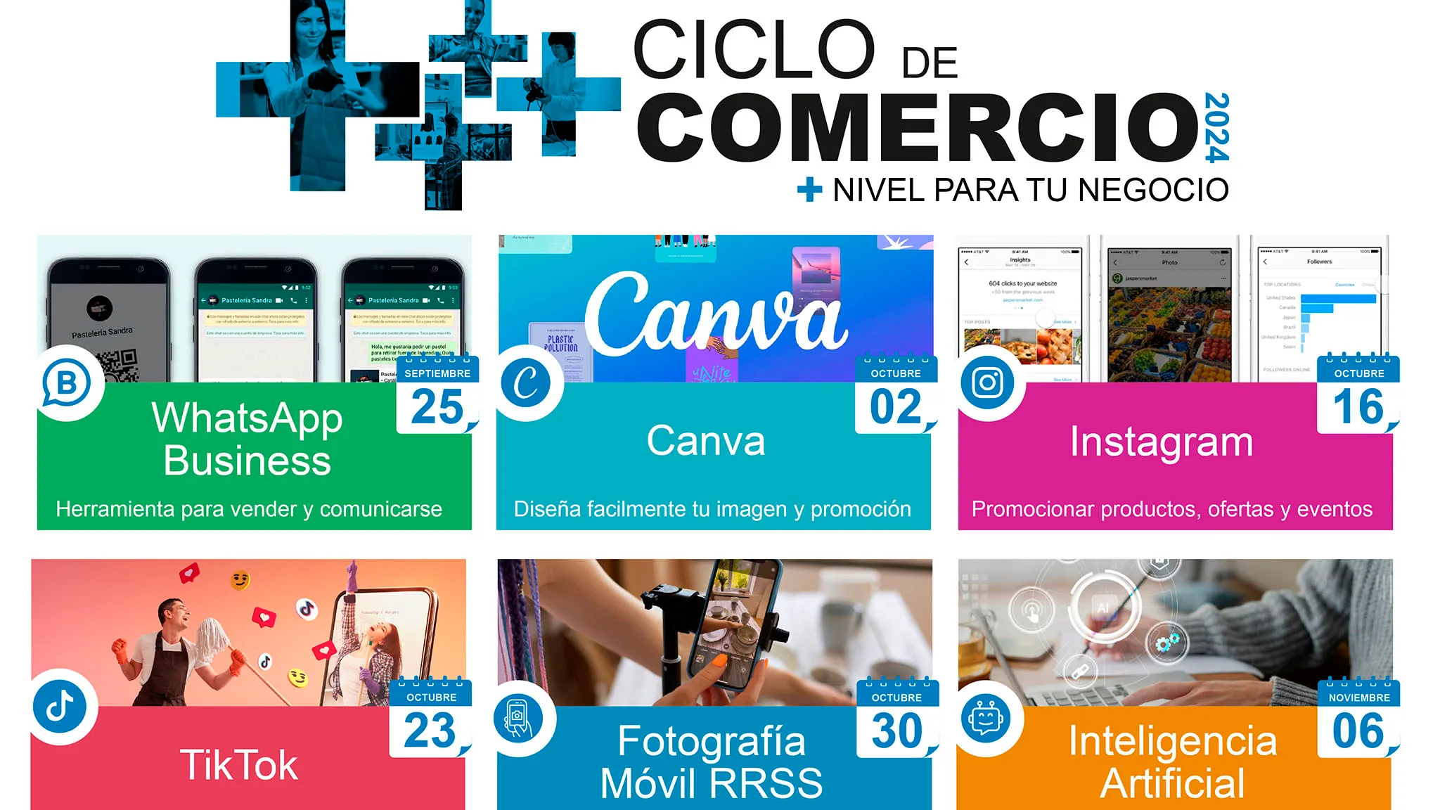 ciclo de comercio de creama