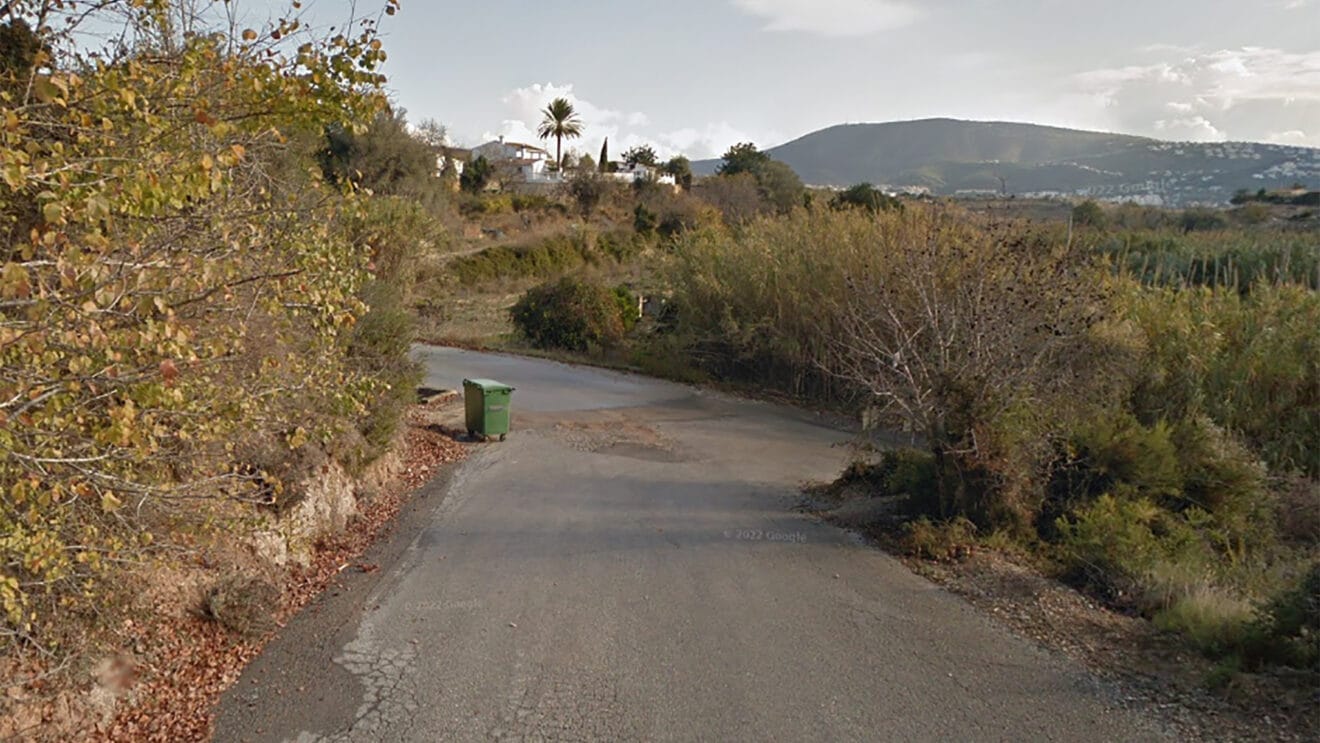 Comienzo del Camí de les Rotjetes. Google Maps..jpg dest