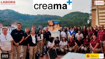 el alumnado del taller de empleo marina alta xiii en fontilles