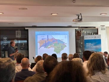 Exposición de Fernando Pérez Calvo, jefe del Servicio Hídrico de la Diputación de Alicante