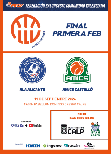Cartel Final Primera FEB