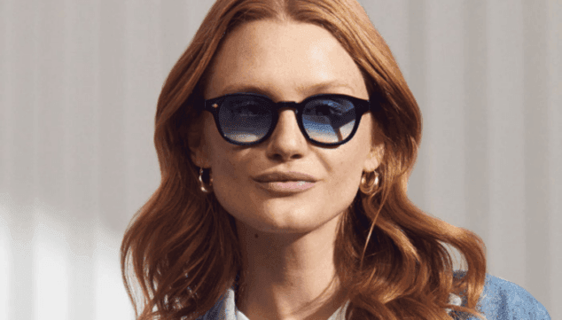 gafas con azul degradado ideales para cualquier momento