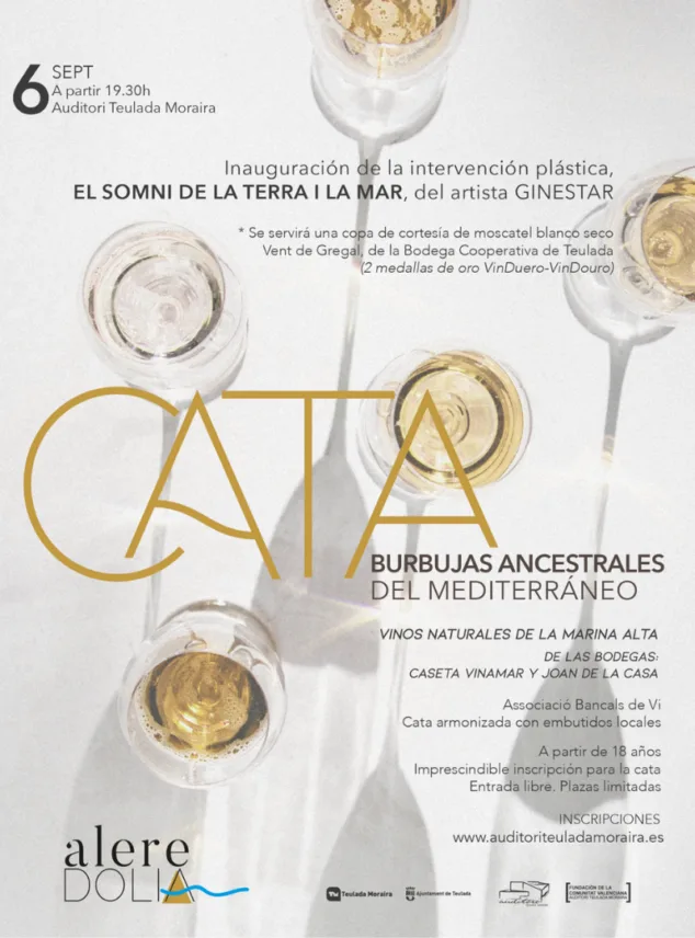 Imagen: Inauguración de EL SOMNI DE LA TERRA I LA MAR del artista GINESTAR