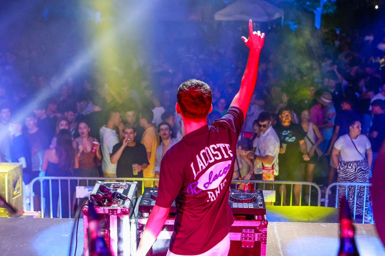 Jairo Ginestar en uno de sus bolos