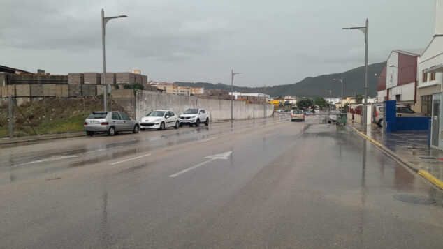 Imagen: Lluvia en Pego (archivo)