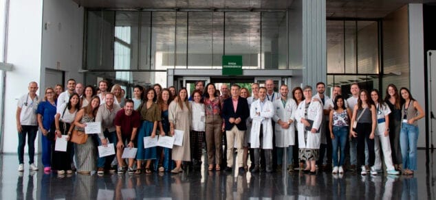 Imagen: Nuevas incorporaciones y especialistas formados en el Hospital de Dénia