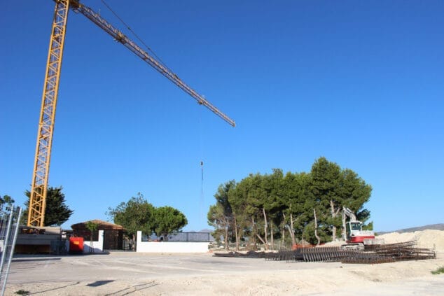 Imagen: Obras Pla Edificant en el CEIP Santa Maria Magdalena de Benitatxell