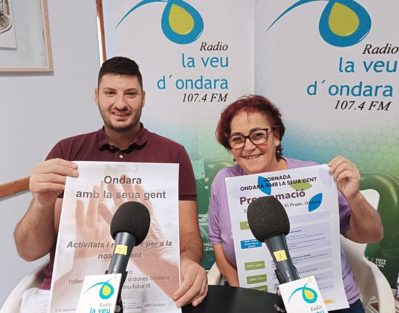 Presentación de Ondara con su gente mayor'