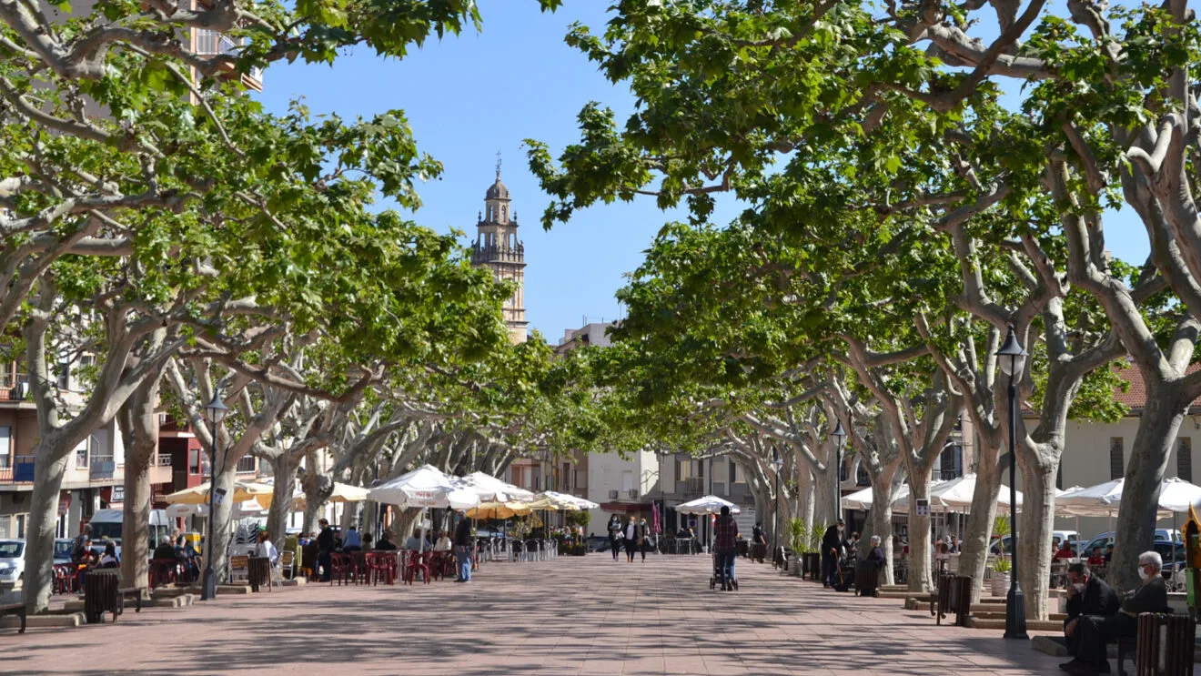 Paseo Cervantes de Pego