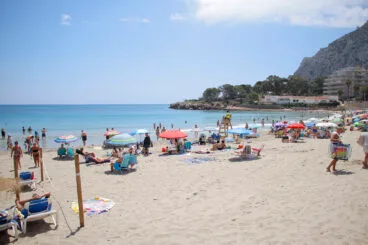 Unanimidad en Calp para pedir la regeneración de las playas Arenal-Bol y la Fossa 22 playa de la fossa en calp archivo