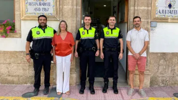 Rubén Soto Jaramillo y Jesús Hernández Ruiz, nuevos agentes de la Policía Local de Benitatxell