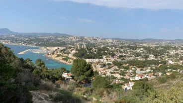 vista de moraira