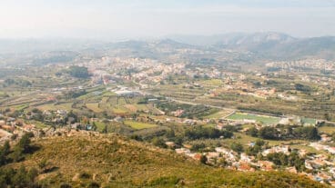Vista panorámica de Benitatxell